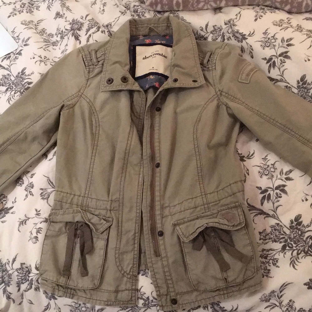 Abercrombie jacket, fits as a tiny fashion jacket